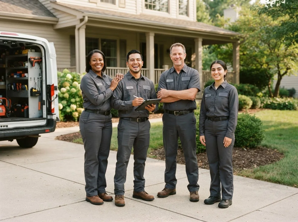 Licensed pest control technician near New London, IA
